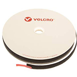 20mm Self Adhesive VELCRO® Brand Black Loop 25m Roll - The Film Equipment Store