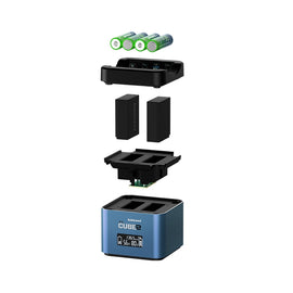 Hahnel Procube2 Charger for Panasonic & Fujifilm DSLR Batteries - The Film Equipment Store