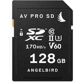 Angelbird 128GB AV Pro UHS-II SDXC Memory Card (2-Pack) (V60) - The Film Equipment Store