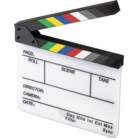 Acrylic Production Slate  - Clapperboard