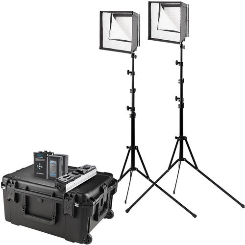 Westcott Flex Cine Bi-Color LED 2-Light Travel Kit (1 x 1')