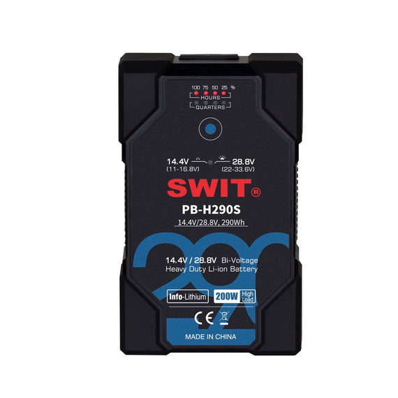 SWIT PB-H290S Bi-Voltage Battery | Film Equipment Store Ireland