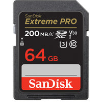 SanDisk Extreme PRO UHS-I SDXC Memory Card - 64GB