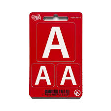 Filmsticks Camera ID's A 2x25 & 1x50mm with Velcro Red/White