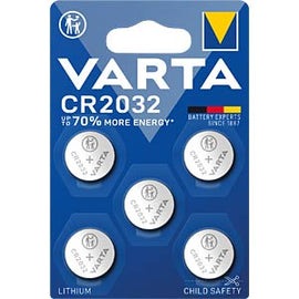 VARTA Lithium button cell, 3 V, 20 x 3.2 mm, pack of 5