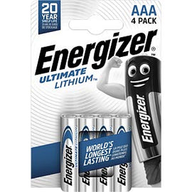 Energizer Batteries Ultimate Lithium AAA 4 Pack
