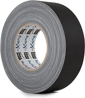 MAGTAPE® 2 Inch Black / White Matt Xtra Gaffer Tape x 50m