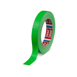 One Inch Tesa (1" x 27 yards) 24mm x 25m Matt/Fluorescent Gaffer Tape (Yellow, Pink, Orange, Green)