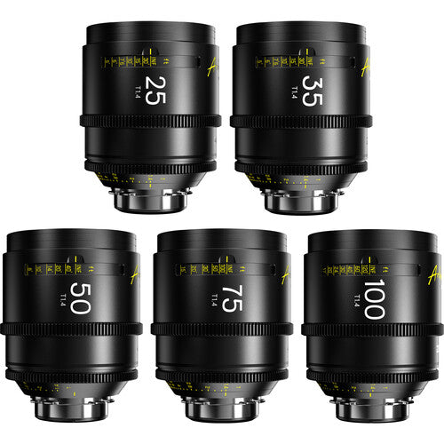 DZOFILM Arles 25/35/50/75/100mm FF/VV Prime Cine Lens - PL Mount, Feet | Film Equipment Store Ireland