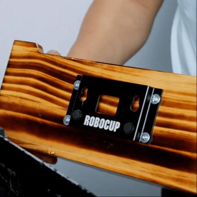 RoboCup Front Box Mount: Black Anodize 6061-T6 Aluminum for sale at the Film Equipment Store Ireland