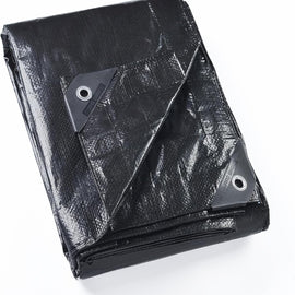 GuardShield 3m x 5m 120g/m² Black Tarpaulin for sale at the Film Equipment Store Ireland