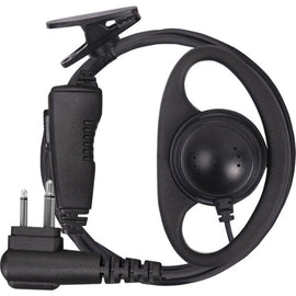 ON SET HEADSETS D-Hook Surveillance Headset (Motorola, Black)