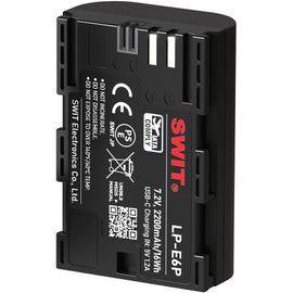 SWIT PowerCell LP-E6P USB-C Battery (2200mAh) for sale at the Film Equipment Store Ireland