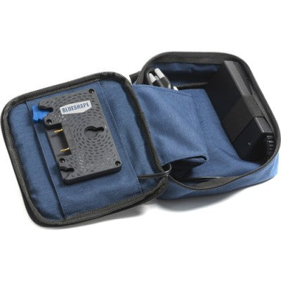 Blueshape 4.5A Single Gold Mount Battery Charger with Travel Case for sale at the Film Equipment Store Ireland