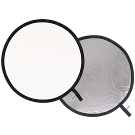 Lastolite Collapsible Reflector - 38" Circular - Silver/White - The Film Equipment Store