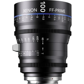 Schneider Xenon FF 100mm T2.1 Lens (Feet) - The Film Equipment Store