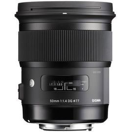 Sigma 50mm f/1.4 DG HSM Art Lens - The Film Equipment Store