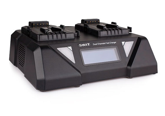 SWIT S-3812S 2-Channel V-Mount Super Fast Charger