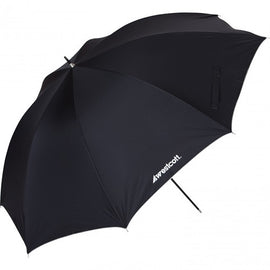 Westcott White Satin Umbrella with Removable Black Cover (45")