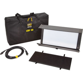 Kino Flo Diva-Lite LED 20 DMX Kit with Soft Case - The Film Equipment Store