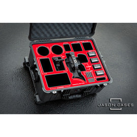 Jason Cases Canon C200 Case with Red Overlay - The Film Equipment Store