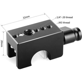 SmallRig QR Rail Clamp (12mm Rod) 1403 - The Film Equipment Store