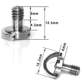 SmallRig 1/4"-20 Thumbscrew with D-Ring (5-Pack) - The Film Equipment Store