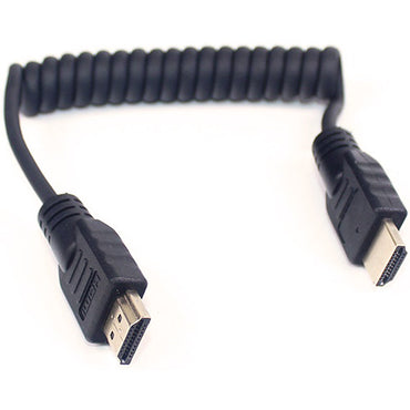 LanParte Coiled High-Speed HDMI Cable (11.8 to 21.7