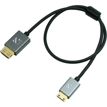 ZILR Hyper-Thin High-Speed Mini-HDMI to HDMI Cable with Ethernet (17.7