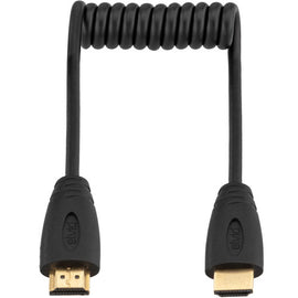 Elvid Coiled High-Speed HDMI Cable (8 to 18"/1.5ft)