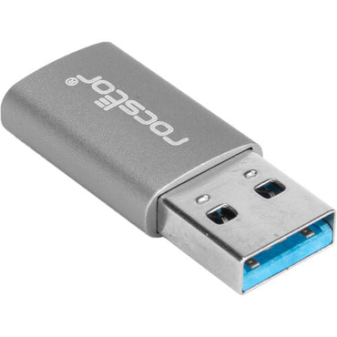 Rocstor USB 3.1 Gen 1 Type-C Female to USB Type-A Male Adapter