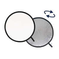 LASTOLITE LL LR3031 REFLECTOR 30"/ 75CM Silver/White - The Film Equipment Store