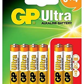 AAA GP Ultra Alkaline Battery 8 + 4 pack