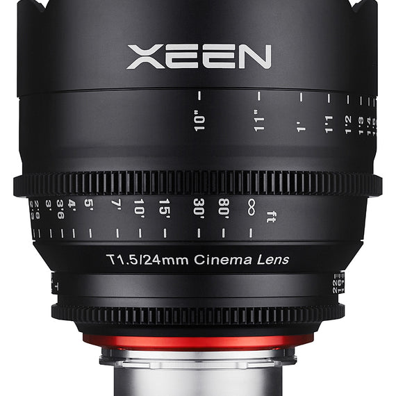 XEEN 24mm T1.5 Cinema Lens for sale at The Film Equipment Store - The Film Equipment Store