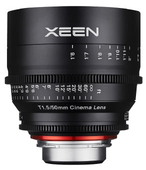 XEEN 50mm T1.5 PROFESSIONAL CINE LENS - The Film Equipment Store