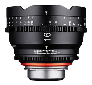 XEEN 16mm T2.6 Cinema Lens for sale at The Film Equipment Store - The Film Equipment Store