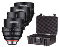 Xeen 5 CINEMA LENS KIT 1: 14/24/35/50/85mm - The Film Equipment Store