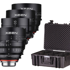 Xeen 5 CINEMA LENS KIT 1: 14/24/35/50/85mm - The Film Equipment Store