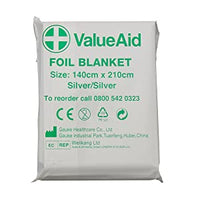 Value Aid Adults Foil Blanket (single pack)