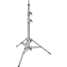 Avenger/Manfrotto A00107 Baby Stand 17 with Leveling Leg (Chrome-plated, 5.75') - The Film Equipment Store