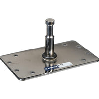Avenger/Manfrotto  F800 3.0" Baby Wall Plate (Chrome-plated) - The Film Equipment Store
