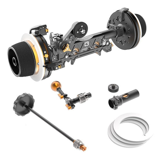 Bright Tangerine - REVOLVR DUAL SIDED 19MM STUDIO KIT Follow Focus - The Film Equipment Store