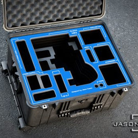 Jason Cases Arri Alexa Mini case (Arri plates) (Blue Overlay) - The Film Equipment Store