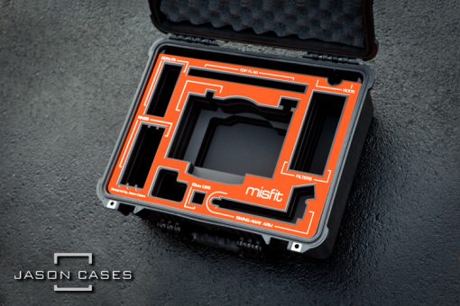 Jason Cases Protective Case for Bright Tangerine Misfit Matte Box - The Film Equipment Store