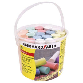 Bucket of 20 Sidewalk Chalk - Multicoloured