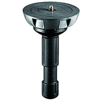 Manfrotto 500BALL/500BALLSH 100mm Half Ball Leveler w/3/8" Screw for 100mm Bowl Tripods (Short or Long version) - The Film Equipment Store