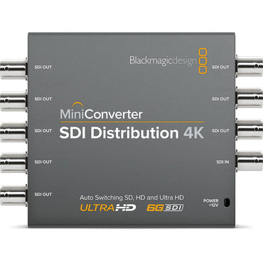 Blackmagic Mini Converter – SDI Distribution 4K for sale at The Film Equipment Store