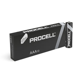 Box of 10 Procell by Duracell AAA Batteries