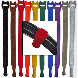 Rip-Tie Lite 1/2 x 6" Light-duty Strap (Pack of 10) (Rainbow)