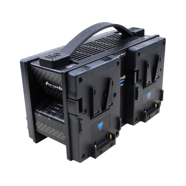 Hawk-Woods VL-ATM4 (VLATM4) V-Lock ATOM 4-Channel Fast Charger - The Film Equipment Store